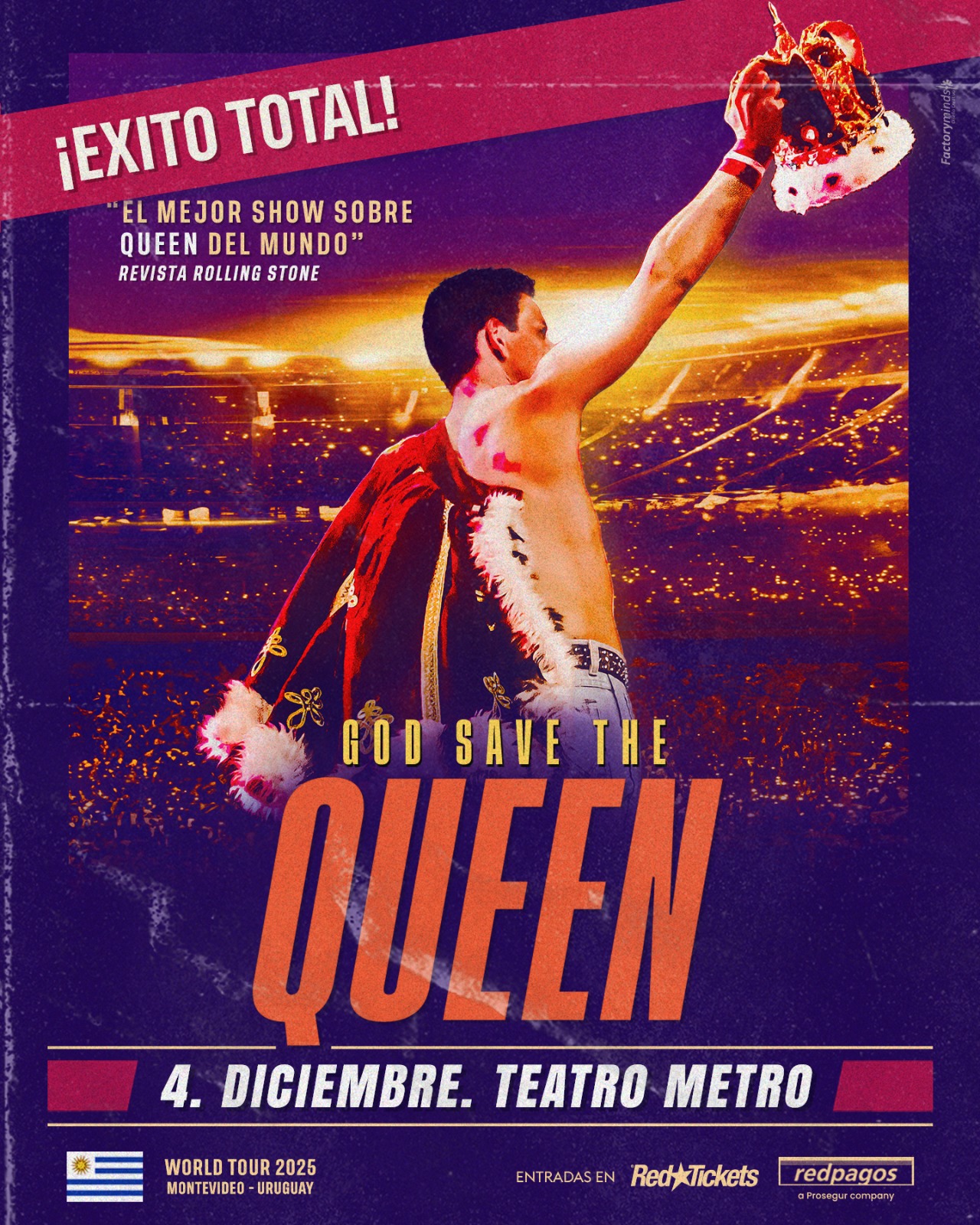 Dios Salve a la Reina Tour 2025 (God save the Queen)