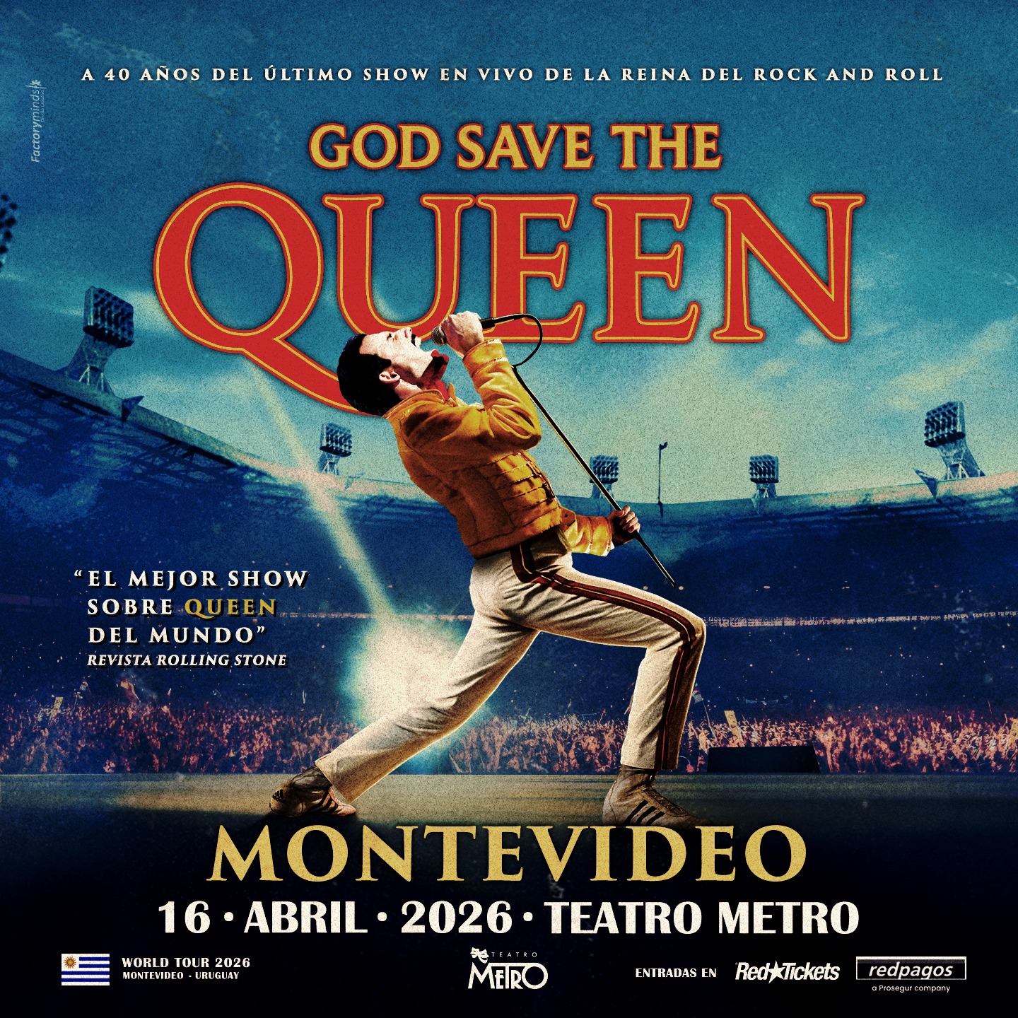 DIOS SALVE A LA REINA TOUR 2026(GOD SAVE THE QUEEN)
